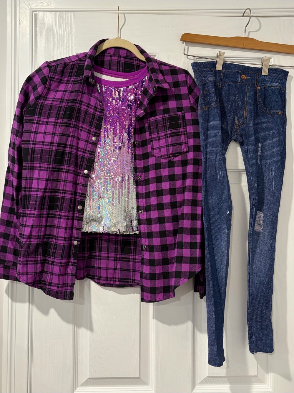 Weissman Purple Ombré “This Instant” Hip Hop Dance Costume